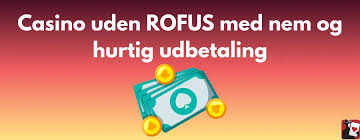 Bedste Online Casinoer uden ROFUS - Spil Uden Bekymringer